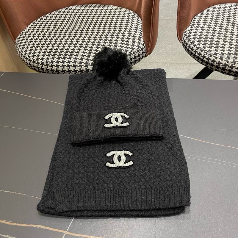 Chanel scarf hat (805)