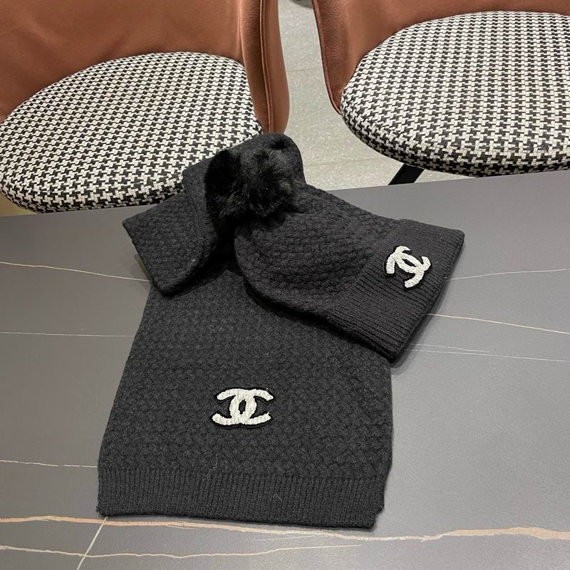 Chanel scarf hat (806)