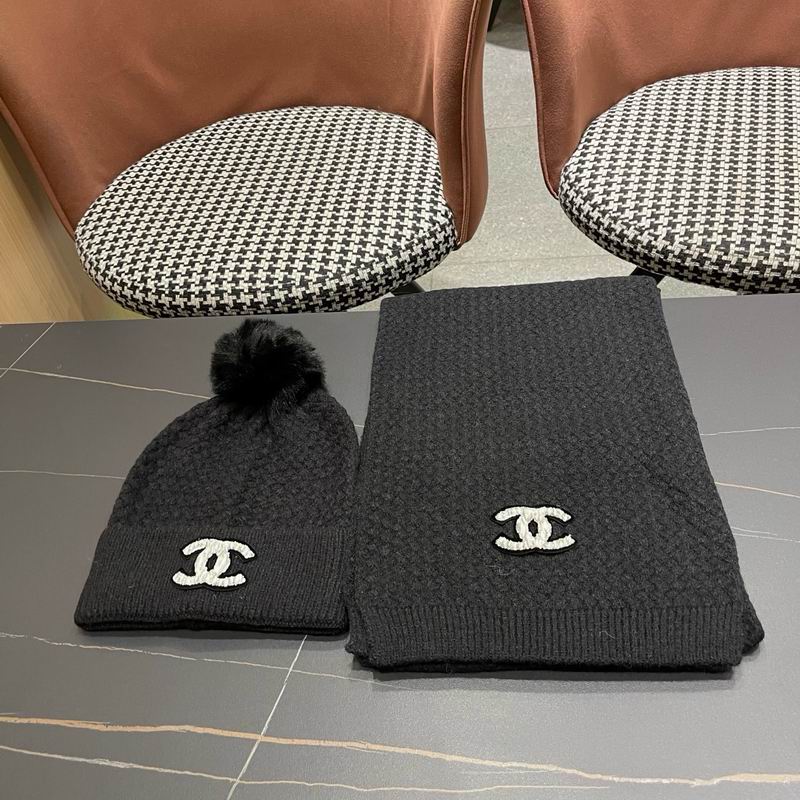 Chanel scarf hat (809)