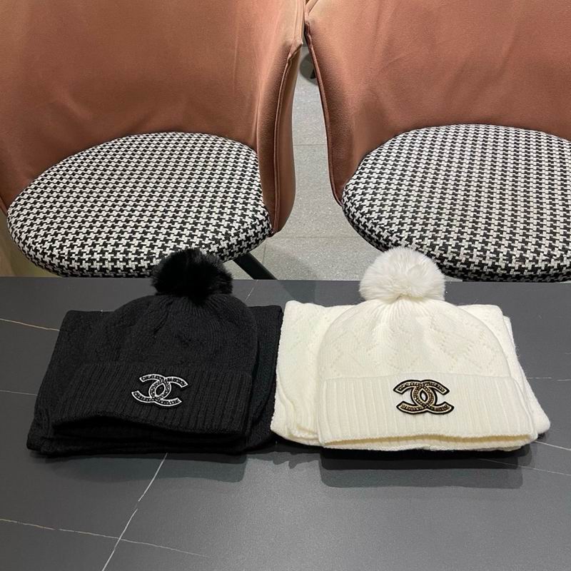 Chanel scarf hat (811)