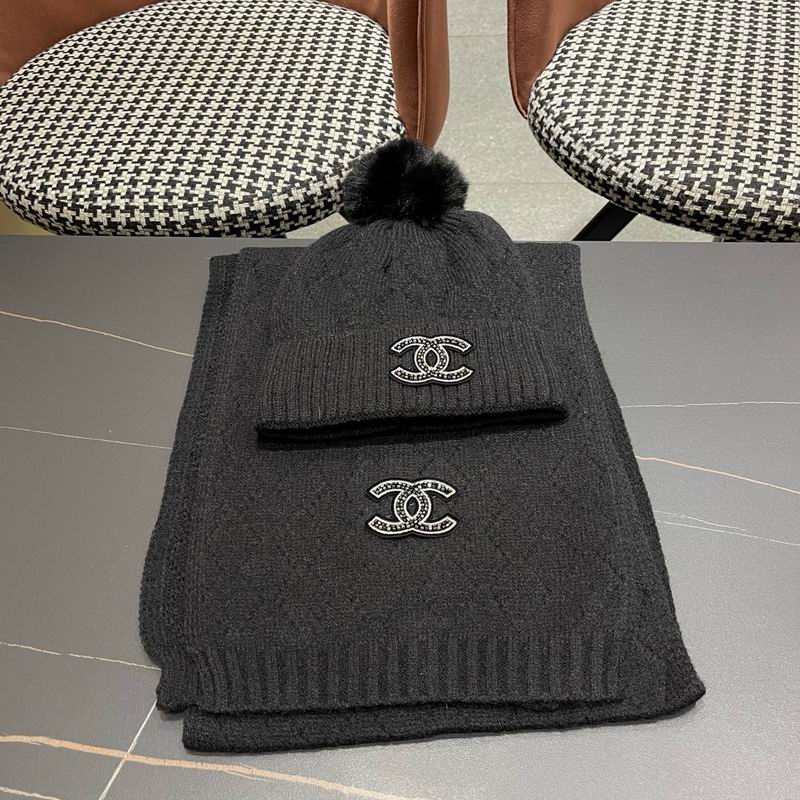 Chanel scarf hat (813)