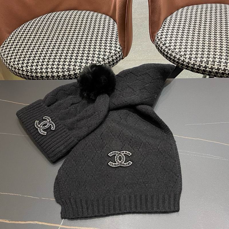 Chanel scarf hat (814)