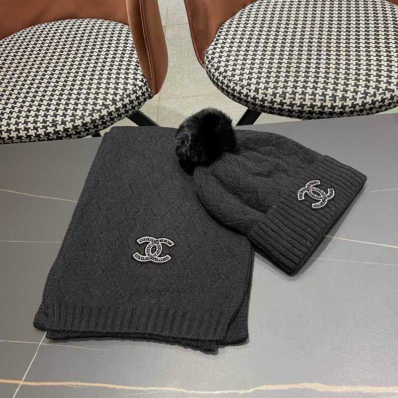 Chanel scarf hat (817)