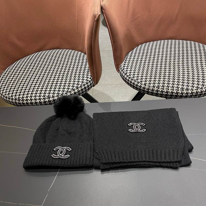 Chanel scarf hat (819)