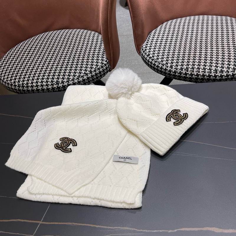 Chanel scarf hat (821)