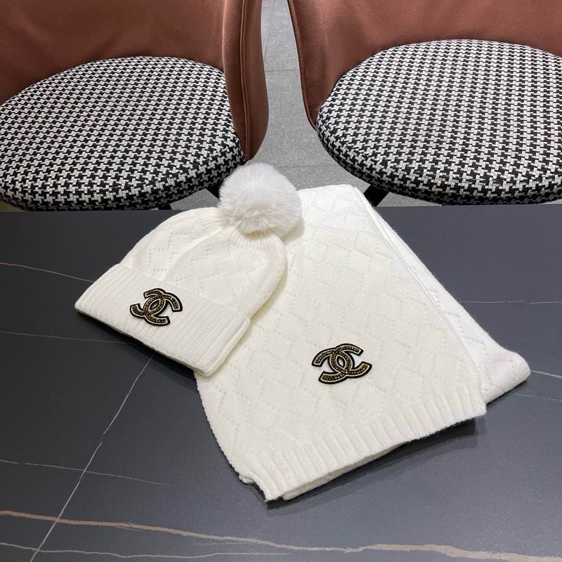 Chanel scarf hat (825)