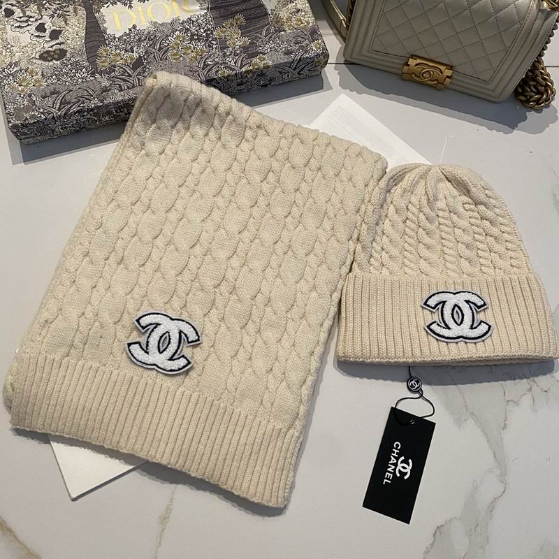 Chanel scarf hat hm (10)