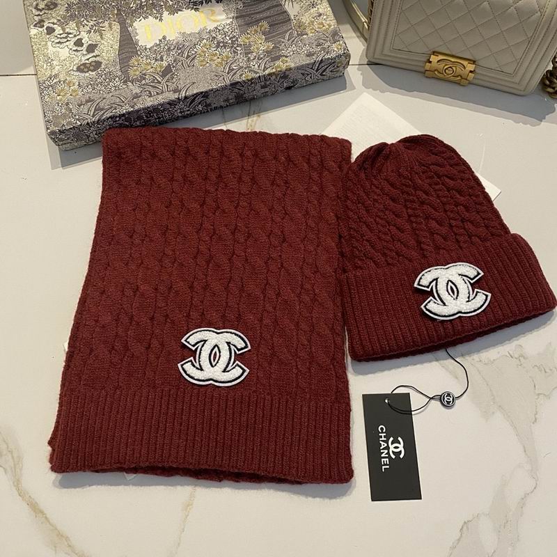 Chanel scarf hat hm (14)