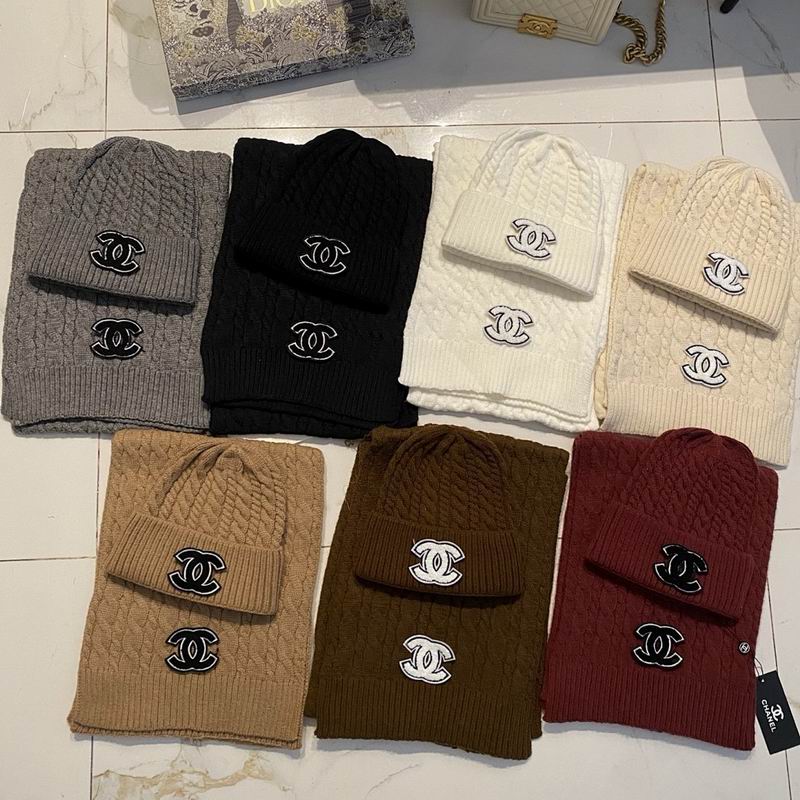 Chanel scarf hat hm (15)