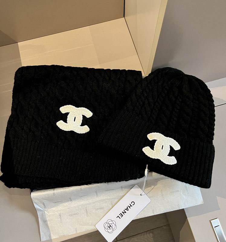Chanel scarf hat hm (17)