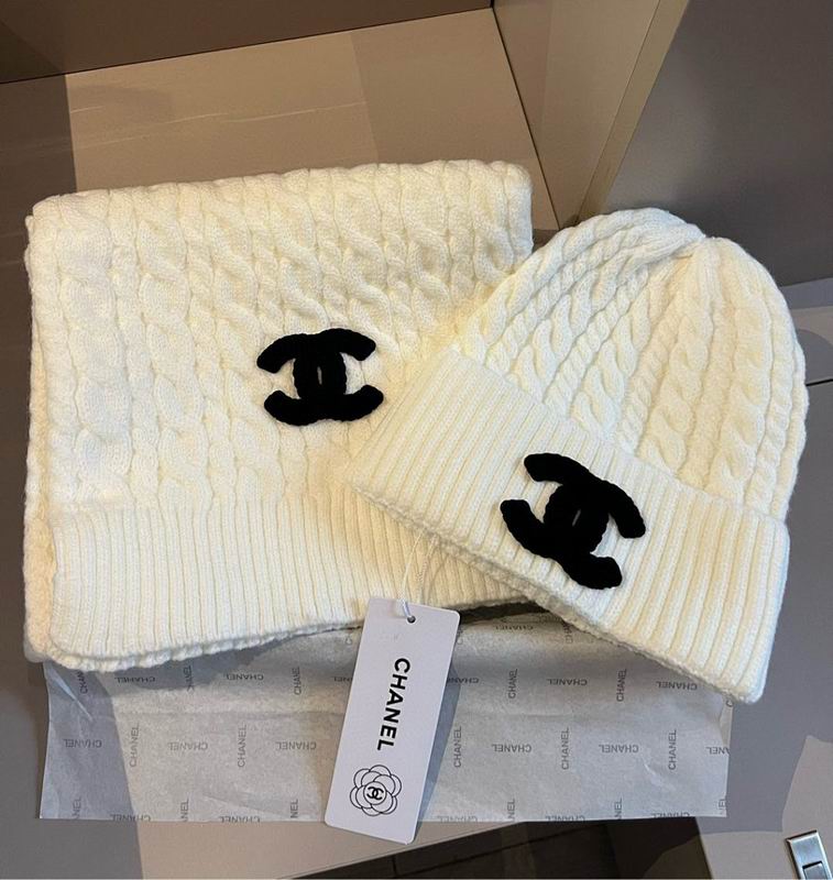 Chanel scarf hat hm (19)