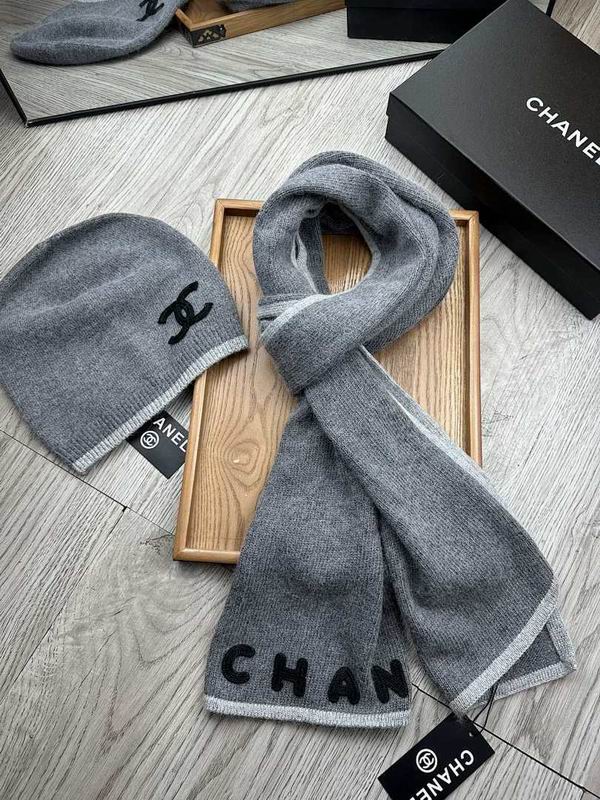Chanel scarf hat hm (20)