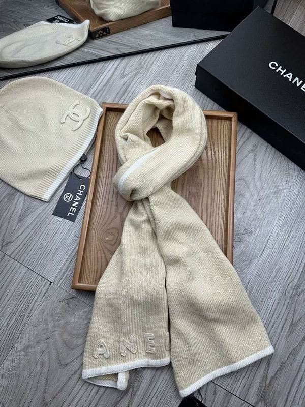 Chanel scarf hat hm (22)