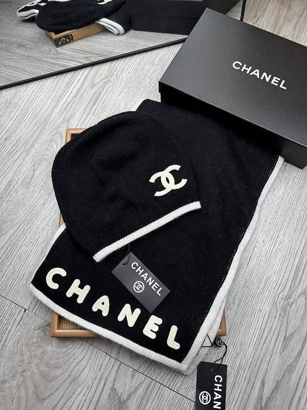 Chanel scarf hat hm (25)