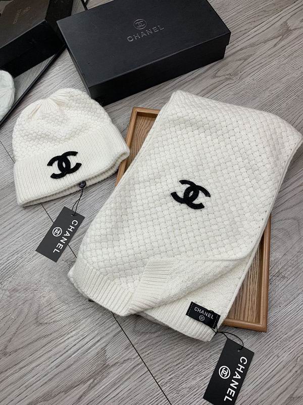 Chanel scarf hat hm (28)