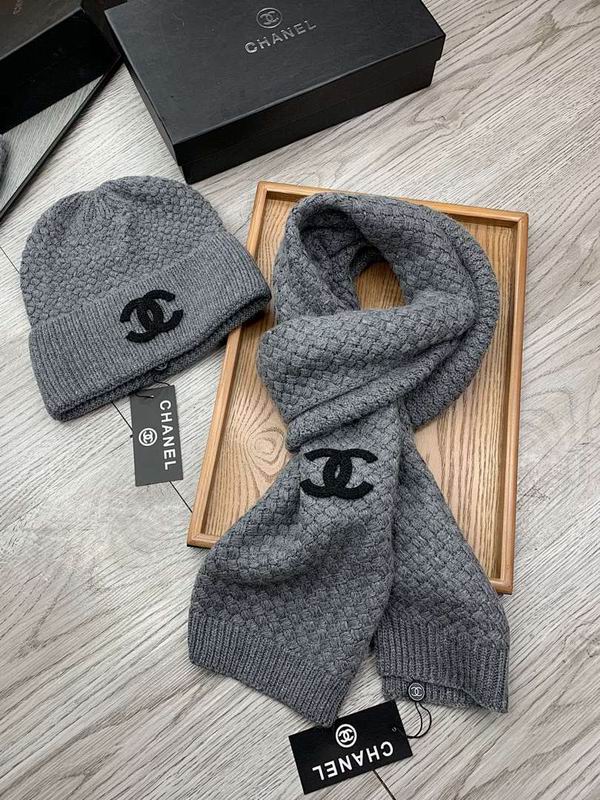 Chanel scarf hat hm (29)