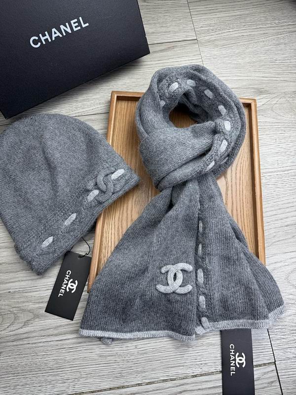 Chanel scarf hat hm (36)