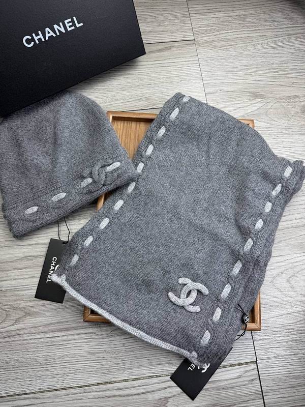 Chanel scarf hat hm (37)