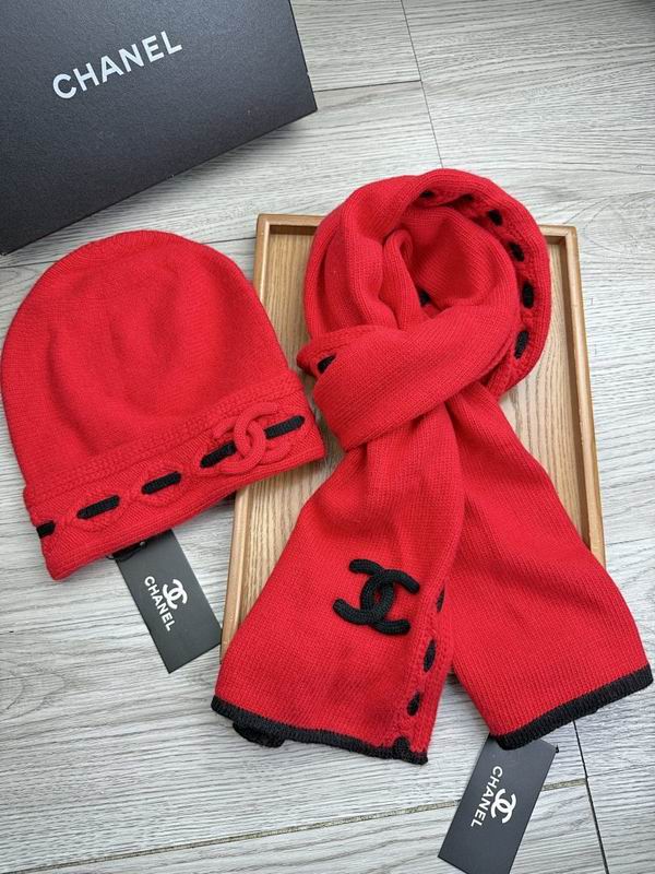 Chanel scarf hat hm (38)