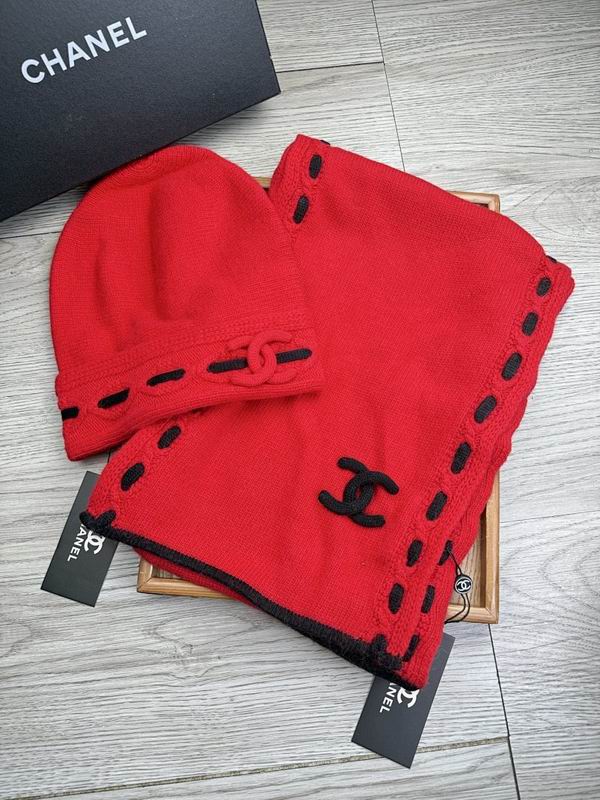 Chanel scarf hat hm (39)