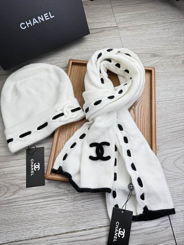 Chanel scarf hat hm (40)
