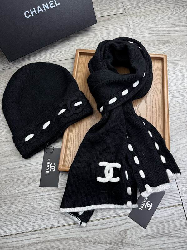 Chanel scarf hat hm (42)