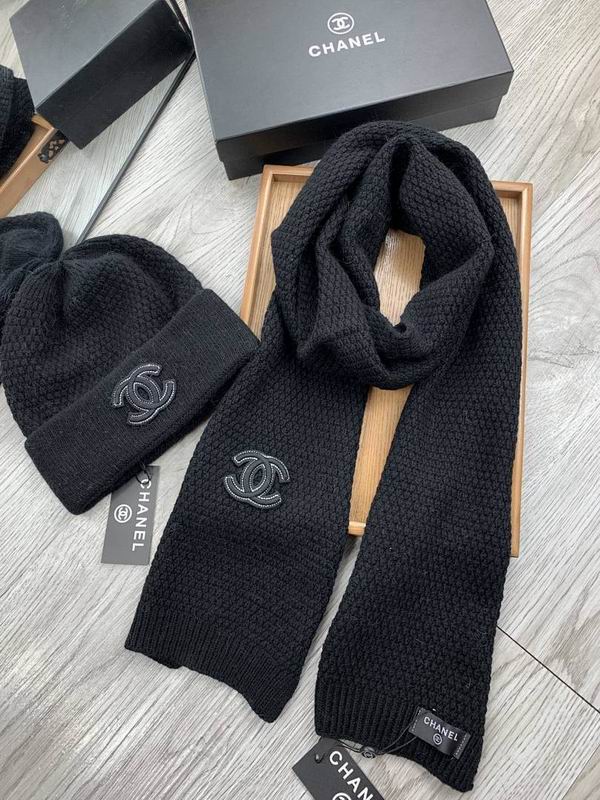Chanel scarf hat hm (45)