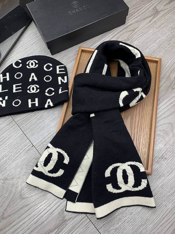 Chanel scarf hat hm (54)