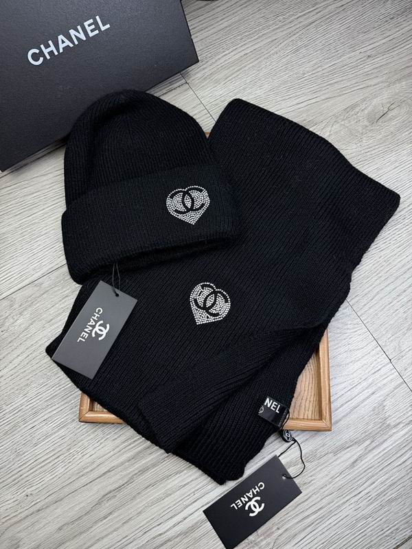 Chanel scarf hat hm (56)