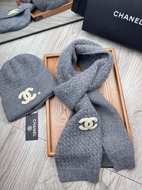 Chanel scarf hat hm (71)