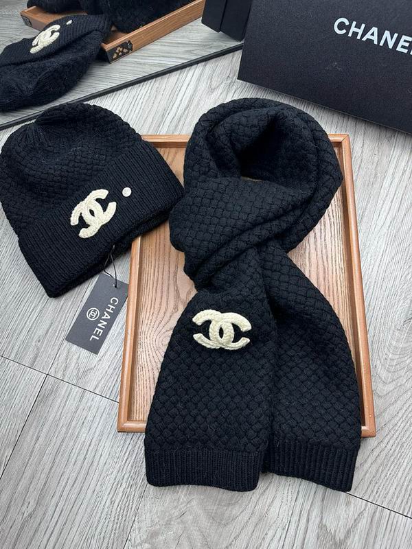 Chanel scarf hat hm (73)