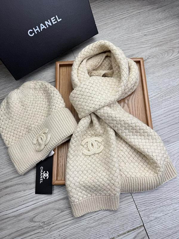 Chanel scarf hat hm (77)