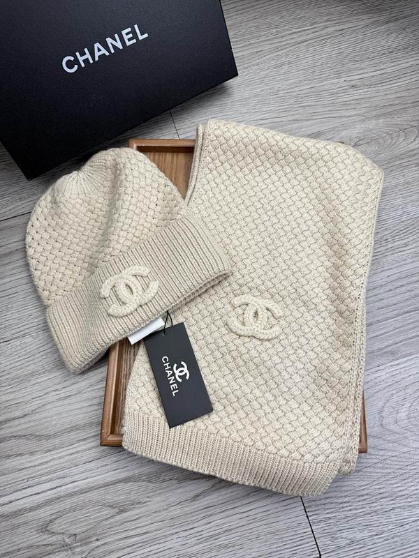Chanel scarf hat hm (78)