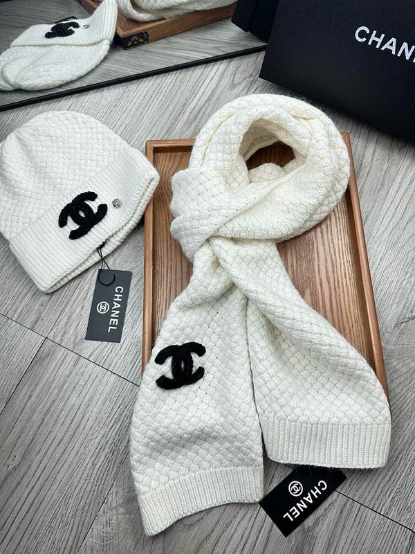 Chanel scarf hat hm (79)