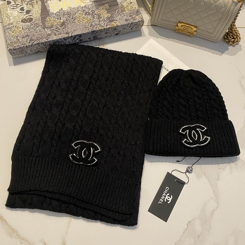 Chanel scarf hat hm (8)
