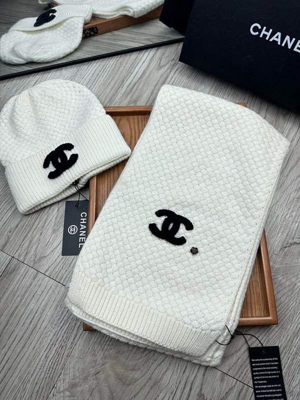 Chanel scarf hat hm (80)