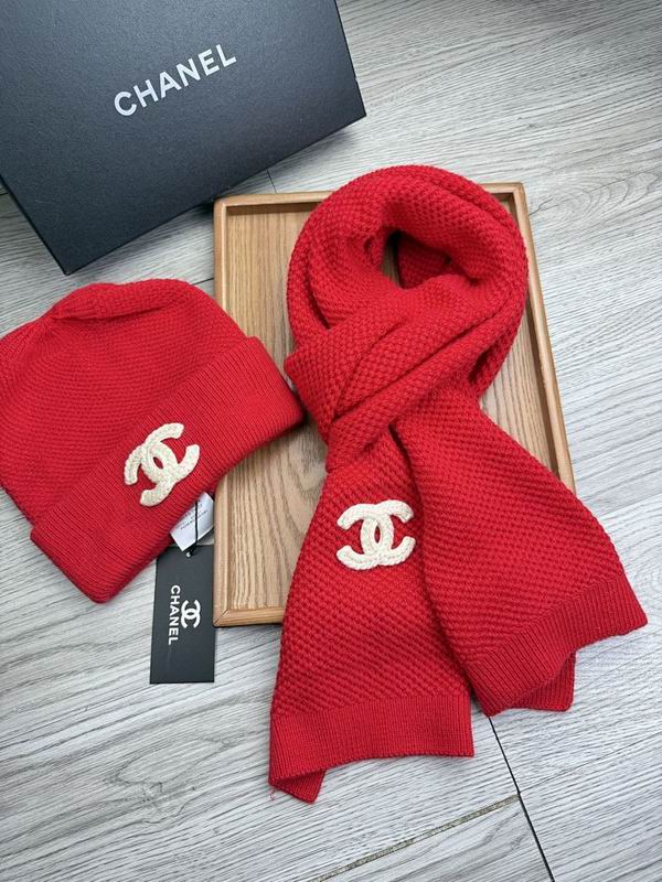 Chanel scarf hat hm (86)