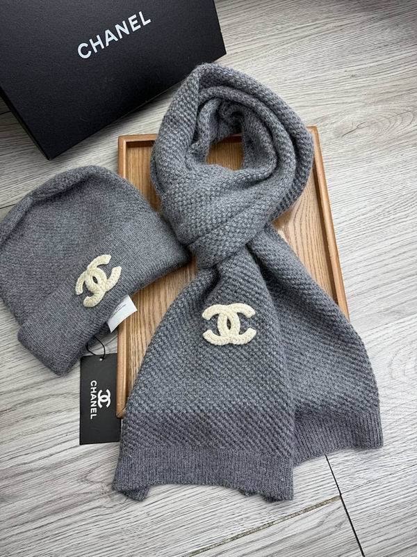 Chanel scarf hat hm (88)