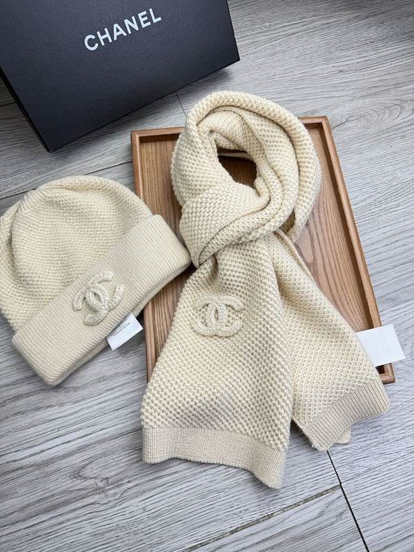 Chanel scarf hat hm (90)