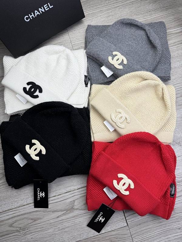 Chanel scarf hat hm (92)