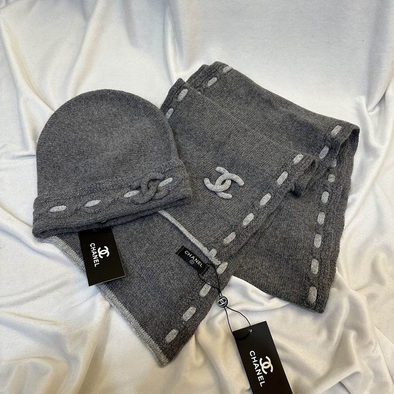 Chanel scarf hat hm (93)