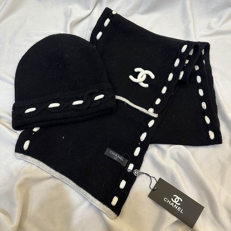 Chanel scarf hat hm (96)