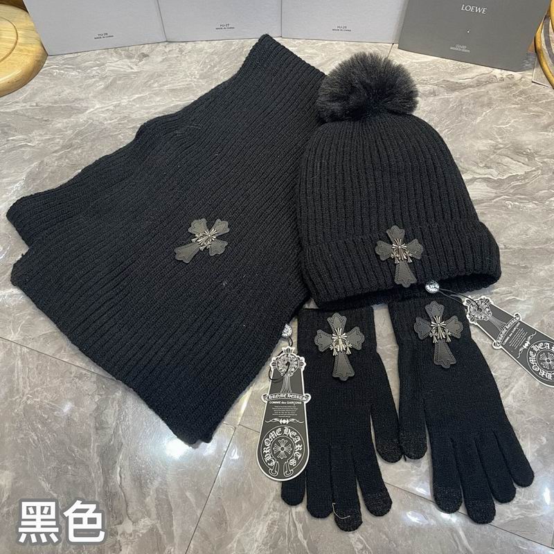 Chrome Hearts Scarf Hat Gloves hm (16)
