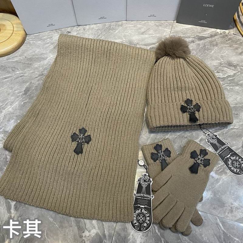 Chrome Hearts Scarf Hat Gloves hm (17)