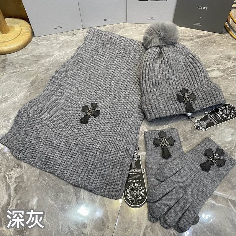 Chrome Hearts Scarf Hat Gloves hm (19)