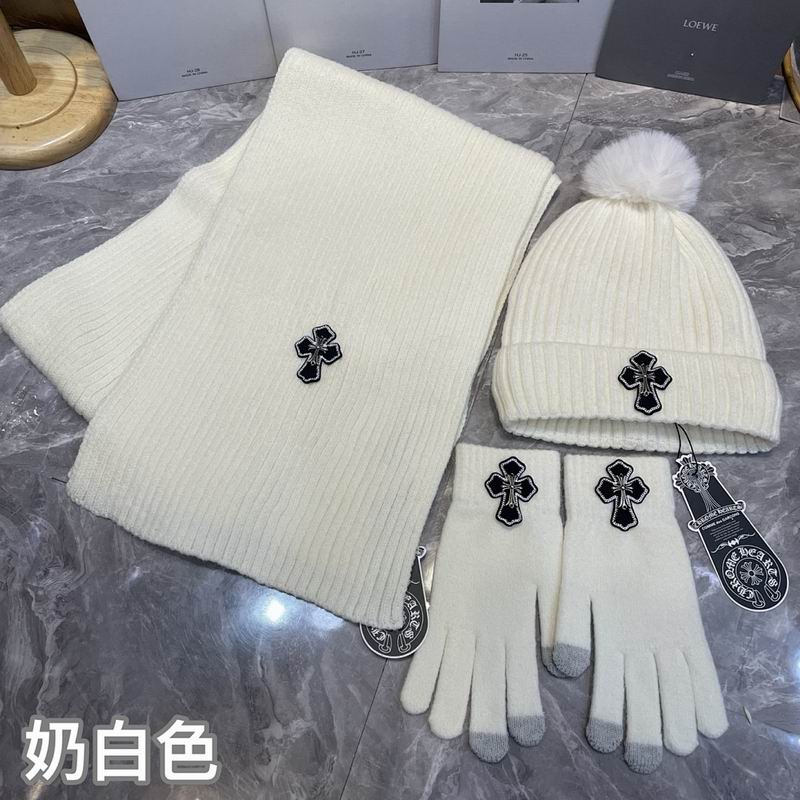 Chrome Hearts Scarf Hat Gloves hm (23)