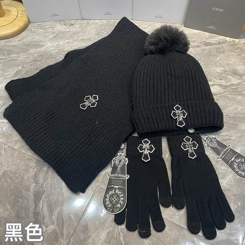 Chrome Hearts Scarf Hat Gloves hm (24)