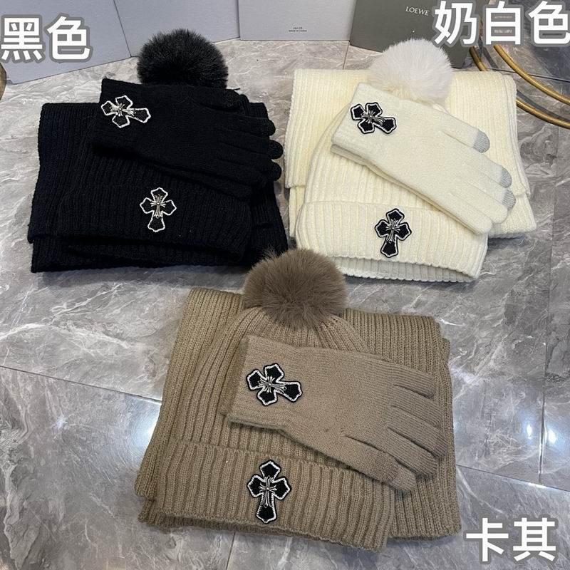 Chrome Hearts Scarf Hat Gloves hm (29)