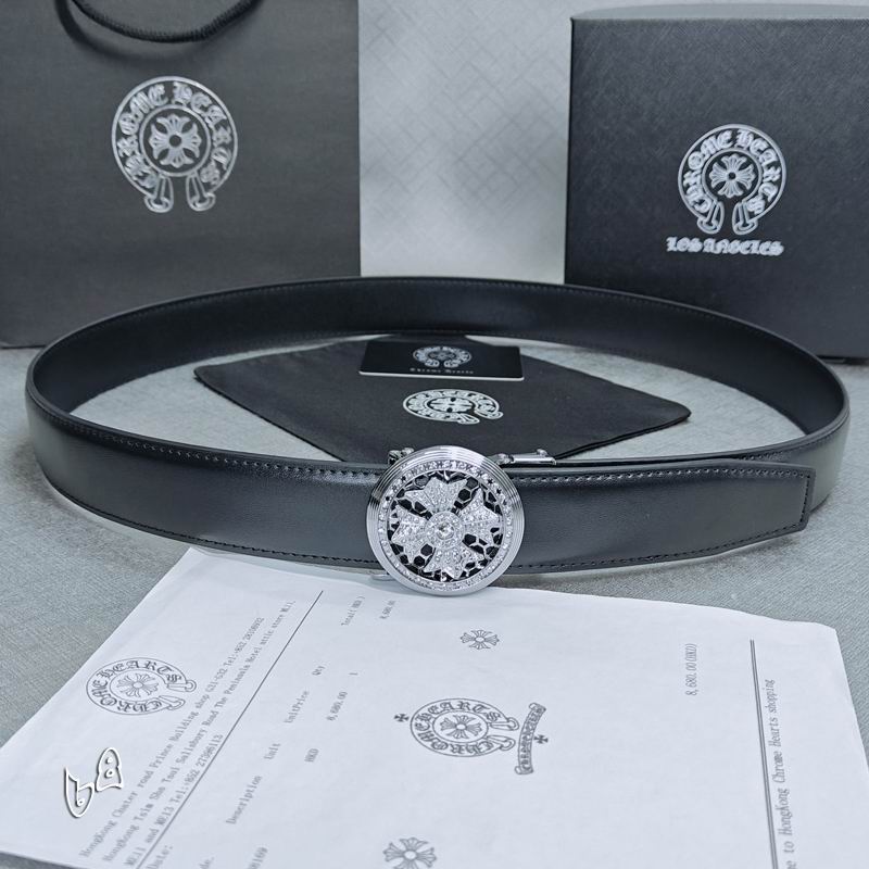 Chrome Hearts belt 35mmX80-125cm lb (31)