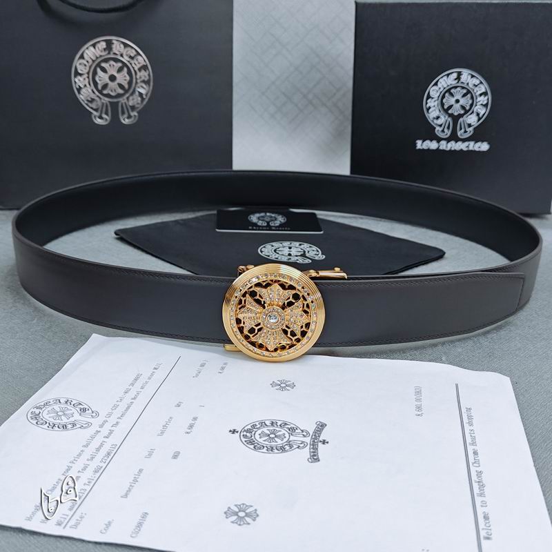 Chrome Hearts belt 35mmX80-125cm lb (35)